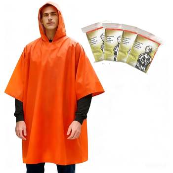 Poncho Imperméable Ultra Léger – Protection Rapide contre la Pluie