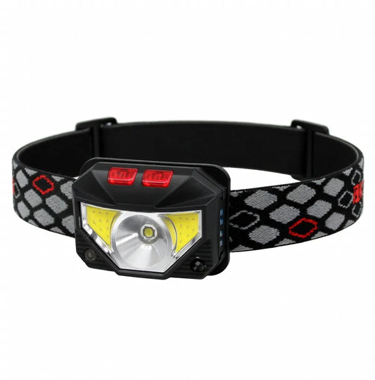 Lampe Frontale LED Ultra Puissante – Éclairage Mains Libres dans Toutes les Situations