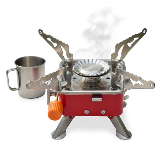 Mini Réchaud Portable Compact – Préparez un Repas Chaud Où Que Vous Soyez